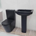 Complete set wc black color